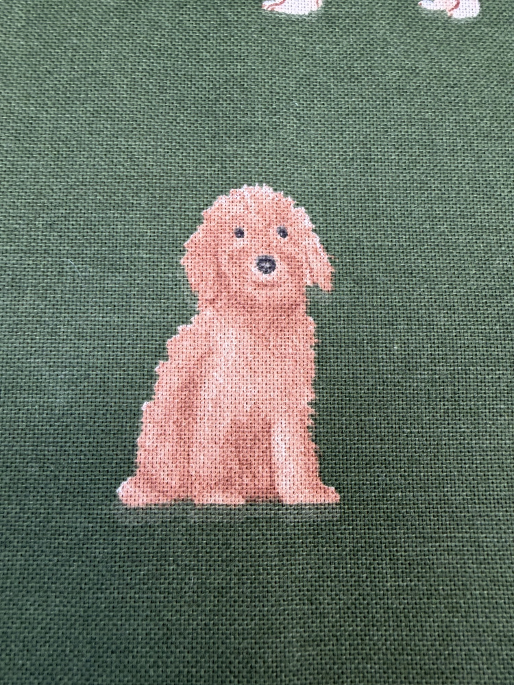 Untersetzer M - Hunde Grün 34cm img_0660_10566104