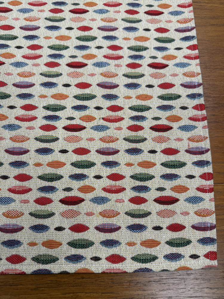 Untersetzer Rechteckig - Bunte Ellipsen 40x47cm img_8013