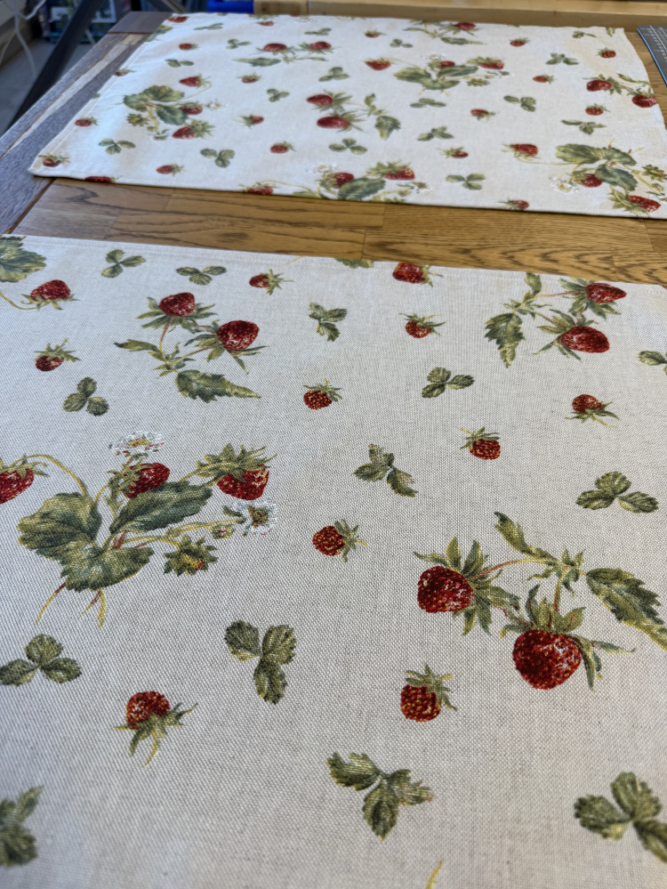 Tischsets Erdbeeren img_8047